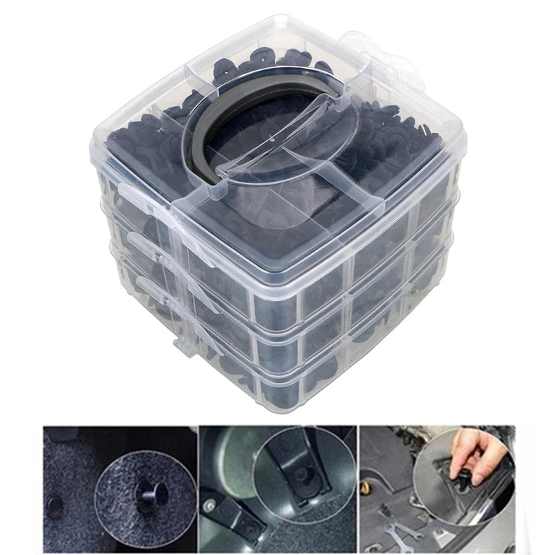 Auto Befestigungsclips Set – 620 Teile