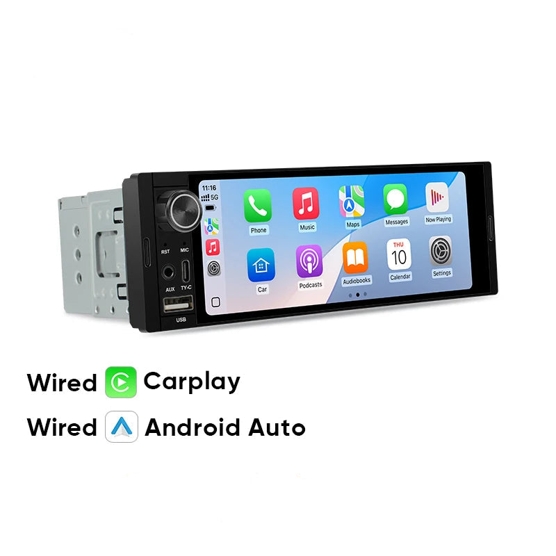 CarPlay Autoradio 6,36" -1 DIN -