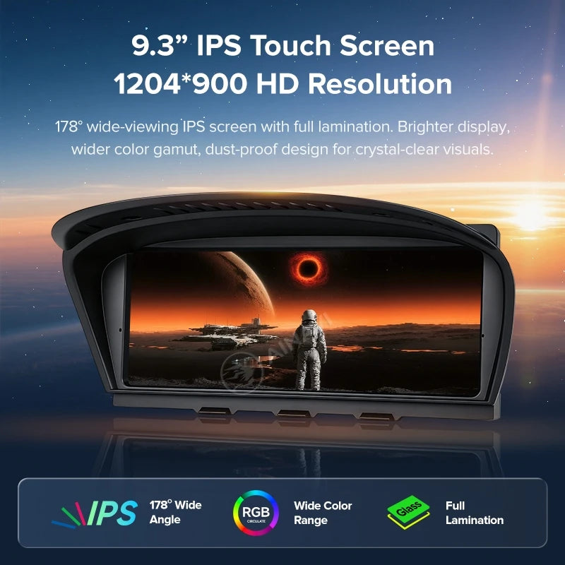 BMW CarPlay Display 9,3" – Wireless CarPlay & Android Auto