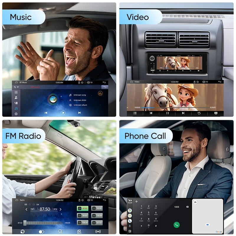 CarPlay Autoradio 6,36" -1 DIN -