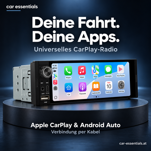 CarPlay Autoradio 6,36" -1 DIN -